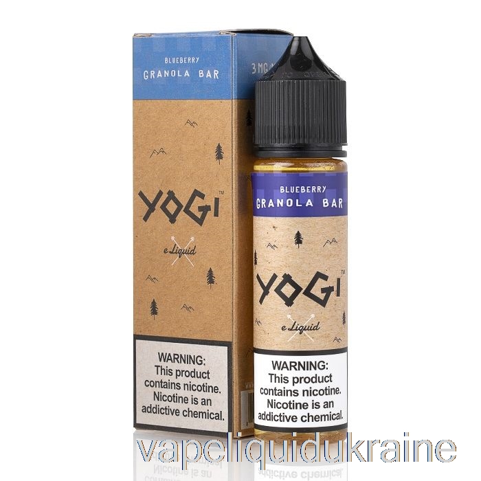 Vape Ukraine Blueberry Granola Bar - Yogi E-Liquid - 60mL 0mg